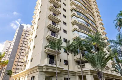 Apartamento a venda no tatuapé com 195m - 4 suítes e 4 vagas de garagem - sacada ampla e vista livre privilegiada