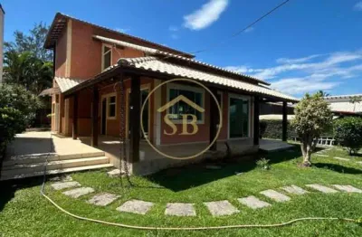Casa duplex para venda em rio das ostras, bosque beira rio, 3 suítes, 4 banheiros, 10 vagas