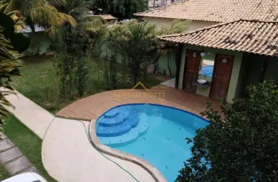 Casa para venda em rio das ostras, recreio, 3 dormitórios, 3 suítes, 6 banheiros, 5 vagas