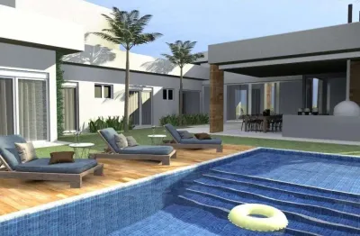 Casa térrea de 200 m² de 3 suítes terras do alvorada