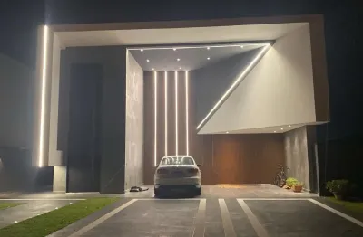 Casa de alto padrão à venda no condomínio reserva da serra em jundiaí, 394m², 3 suítes, área gourmet e lazer completo por r$ 3.780.000