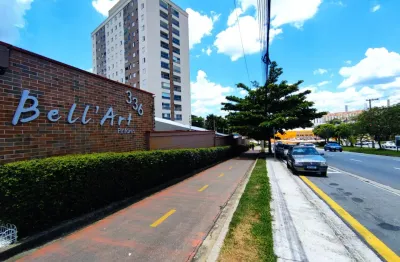 Lindo apartamento para locação no condomínio bell'art - semi mobiliado