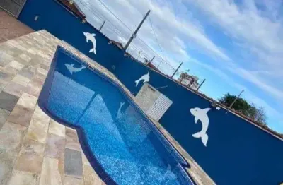 Casa para venda em praia grande, maracanâ, 2 dormitórios, 1 suíte, 2 banheiros, 5 vagas