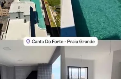 Apartamento para Venda em Praia Grande, Canto do Forte, 2 dormitórios, 1 suíte, 2 banheiros, 1 vaga