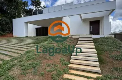 Casa em condomínio para venda em lagoa santa, encanto da lagoa, 5 dormitórios, 4 suítes, 6 banheiros, 4 vagas