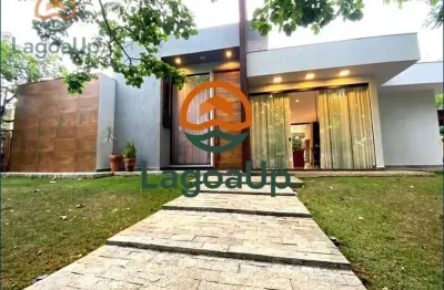 Casa com 4 dormitórios à venda, 220 m² por r$ 1.790.000,00 - condomínio veredas da lagoa - lagoa santa/mg