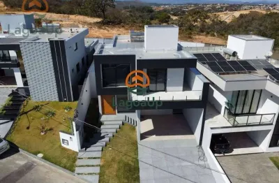 Casa com 4 dormitórios à venda, 226 m² por r$ 2.200.000,00 - condomínio golden class - lagoa santa/mg