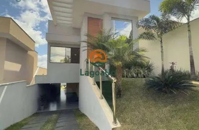 Casa com 4 dormitórios à venda, 186 m² por r$ 1.280.000,00 - condomínio trilhas do sol - lagoa santa/mg