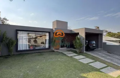 Casa com 3 dormitórios à venda, 217 m² por r$ 1.690.000,00 - condomínio solar primavera - lagoa santa/mg