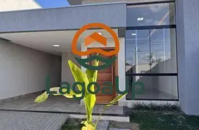 Casa com 3 dormitórios à venda, 117 m² por r$ 749.000,00 - villa paradiso - lagoa santa/mg