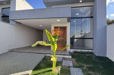 Casa com 3 dormitórios à venda, 117 m² por r$ 749.000,00 - villa paradiso - lagoa santa/mg