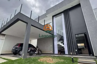 Casa com 4 dormitórios à venda, 179 m² por r$ 1.190.000,00 - joá - lagoa santa/mg