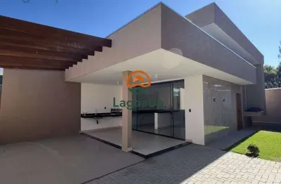 Casa com 3 dormitórios à venda, 166 m² por r$ 990.000,00 - lundceia - lagoa santa/mg