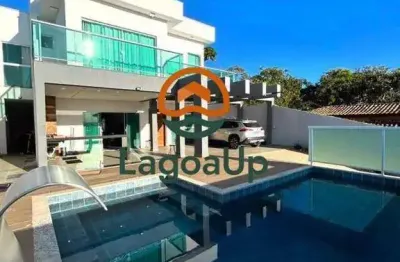 Casa com 4 dormitórios à venda, 181 m² por r$ 1.480.000,00 - joá - lagoa santa/mg