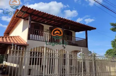 Casa com 3 dormitórios à venda, 258 m² por r$ 1.100.000,00 - recanto da lagoa - lagoa santa/mg