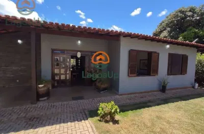 Casa com 4 dormitórios à venda, 274 m² por r$ 1.800.000,00 - recanto da lagoa - lagoa santa/mg