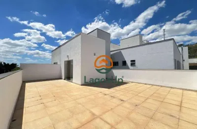 Cobertura com 3 dormitórios à venda, 171 m² por r$ 539.000,00 - lagoa mansões - lagoa santa/mg