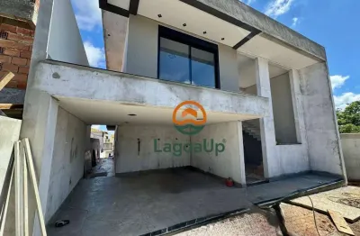 Casa com 3 dormitórios à venda, 243 m² por r$ 1.890.000 - praia angélica - lagoa santa/mg