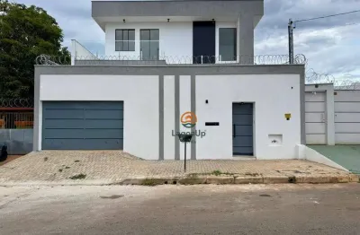Casa com 4 dormitórios à venda, 221 m² por r$ 1.500.000 - lundceia - lagoa santa/mg