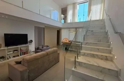 Casa com 4 dormitórios à venda, 220 m² por r$ 1.850.000,00 - condomínio golden class - lagoa santa/mg