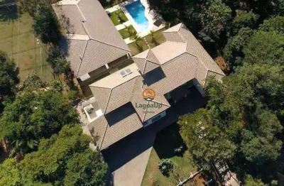 Casa com 6 dormitórios à venda, 5000 m² por r$ 11.900.000,00 - condomínio estância das amendoeiras - lagoa santa/mg