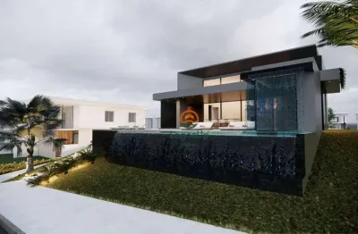 Casa com 4 dormitórios à venda, 400 m² por r$ 7.490.000,00 - condomínio condados da lagoa - lagoa santa/mg