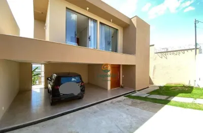 Casa com 3 dormitórios à venda, 286 m² por r$ 1.790.000,00 - joá - lagoa santa/mg