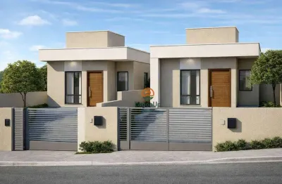 Casa com 2 dormitórios à venda, 66 m² por R$ 450.000 - Aeronautas - Lagoa Santa/MG