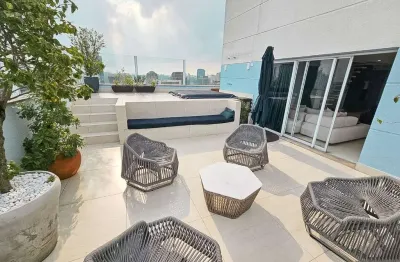 Cobertura para venda em brooklin com 3 quartos, sendo 3 suítes, 227m²