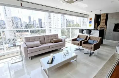Apartamento tipo para venda em brooklin com 4 quartos, sendo 3 suítes, 258m²