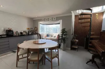 Cobertura no cerqueira césar com 2 dormitórios e 2 vagas 140m²
