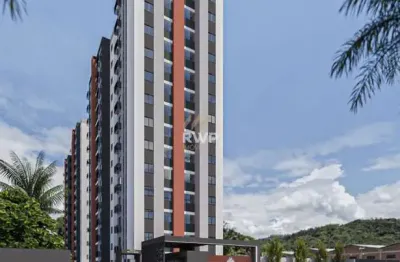 Apartamento com 2 quartos à venda no itoupava central, blumenau  por r$ 300.000