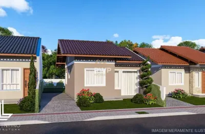 Casa com 2 quartos à venda no estrada das areias, indaial  por r$ 309.990