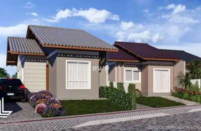 Casa com 2 quartos à venda no warnow, indaial  por r$ 305.000
