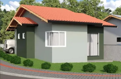 Casa com 2 quartos à venda no arapongas, indaial , 58 m2 por r$ 350.000