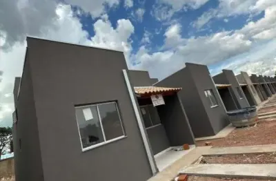 Casa para venda em várzea grande, parque del rey, 2 dormitórios, 1 banheiro, 1 vaga