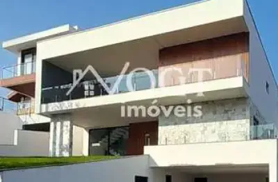 Casa alto padrão 340 m² – 4 suítes com vista panorâmica no condomínio horizon – estância velha/rs