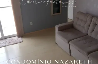 Apartamento no 3º andar  condomínio nazareth em mogi mirim, sp