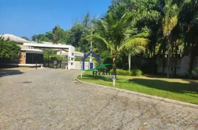 Terreno em condomínio fechado à venda na avenida central ewerton xavier, várzea das moças, niterói, 340 m2 por r$ 95.000