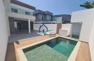 Casa com 4 quartos à venda na rua roberto paragó, itaipu, niterói, 213 m2 por r$ 1.320.000