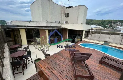 Apartamento com 4 quartos para alugar na avenida sete de setembro, icaraí, niterói, 313 m2 por r$ 14.000
