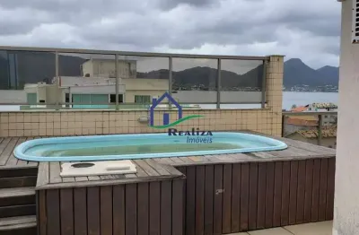 Apartamento com 3 quartos à venda na rua professor manuel josé ferreira, piratininga, niterói, 200 m2 por r$ 2.000.000