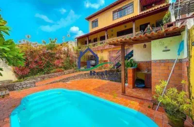 Casa com 5 quartos à venda na rua ismael candido labruna, maravista, niterói, 420 m2 por r$ 1.100.000