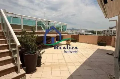 Cobertura com 3 quartos à venda na rua visconde de morais, ingá, niterói, 280 m2 por r$ 1.299.000