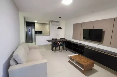 Apartamento mobiliado e 2 quartos no edificio sturio  homero para locação
