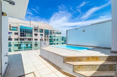 Cobertura no recreio- barra bonita com 3 quartos suites e 2 vagas de garagem