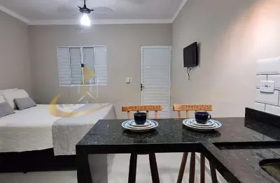 Flat com 1 dormitório à venda no massaguaçu - caraguatatuba sp
