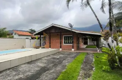 Casa com edicula , piscina e área gourmet - portal da fazendinha - caraguatatuba-sp