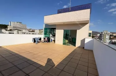 Cobertura para venda em belo horizonte, santa helena (barreiro), 3 dormitórios, 1 suíte, 3 banheiros, 2 vagas