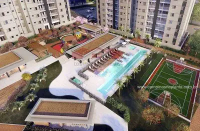 Apartamento para locação em campinas, mansões santo antônio, 2 dormitórios, 1 suíte, 2 banheiros, 1 vaga